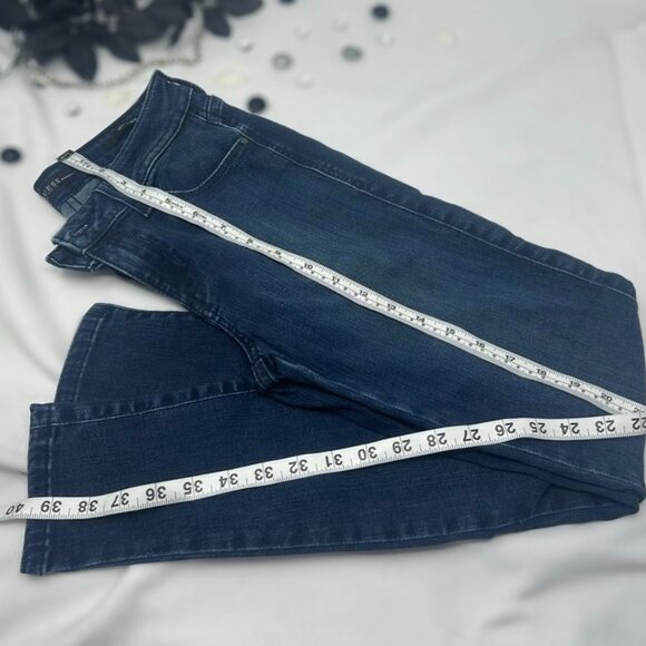 Womens Guess Jeans Sexy Curve Size 27RG Straight Leg Classic Denim Jeans - Picture 8 of 12